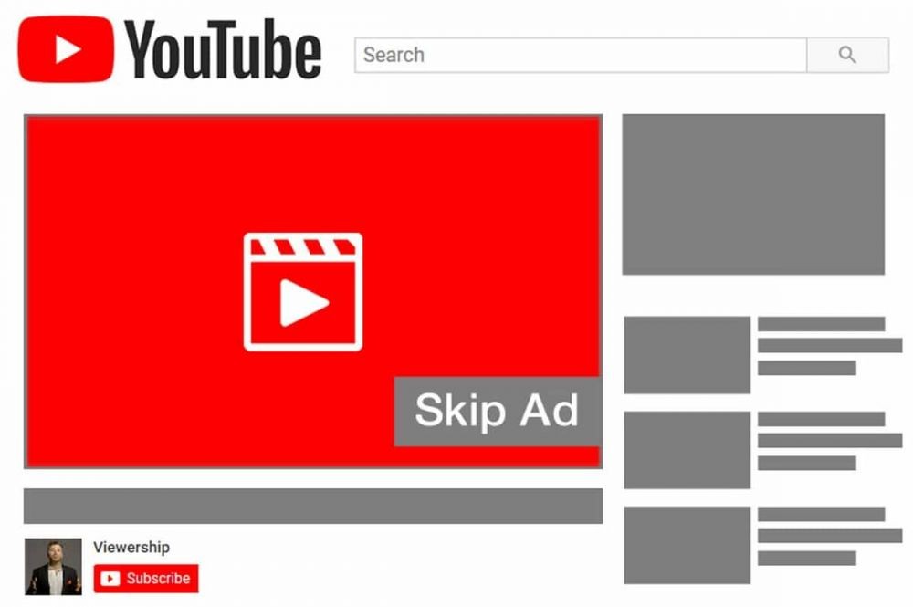 Cara mencari iklan di youtube