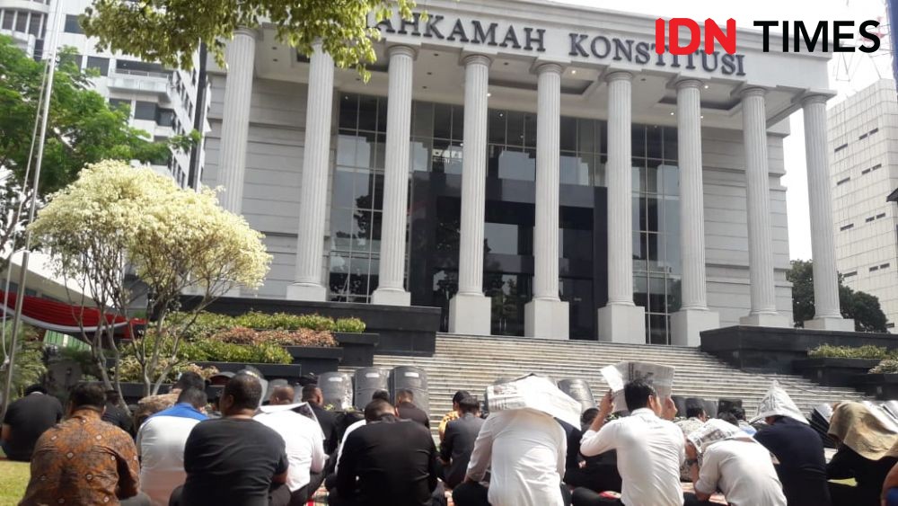 Sebelas Ribu Orang dari Jatim Diklaim Ikut Aksi PA 212 di MK