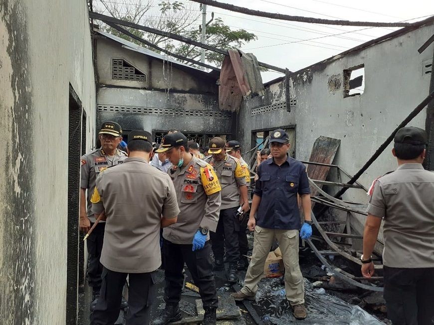 30 Orang Tewas Terbakar, Tiga Bos Pabrik Korek Gas Ditahan Polisi