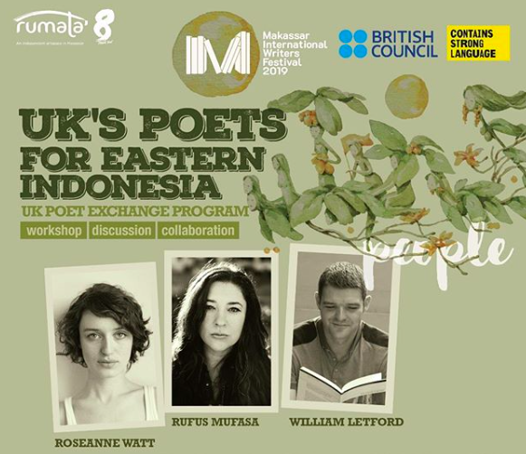 MIWF Jalin Pertukaran Penyair Indonesia Timur dan Inggris  