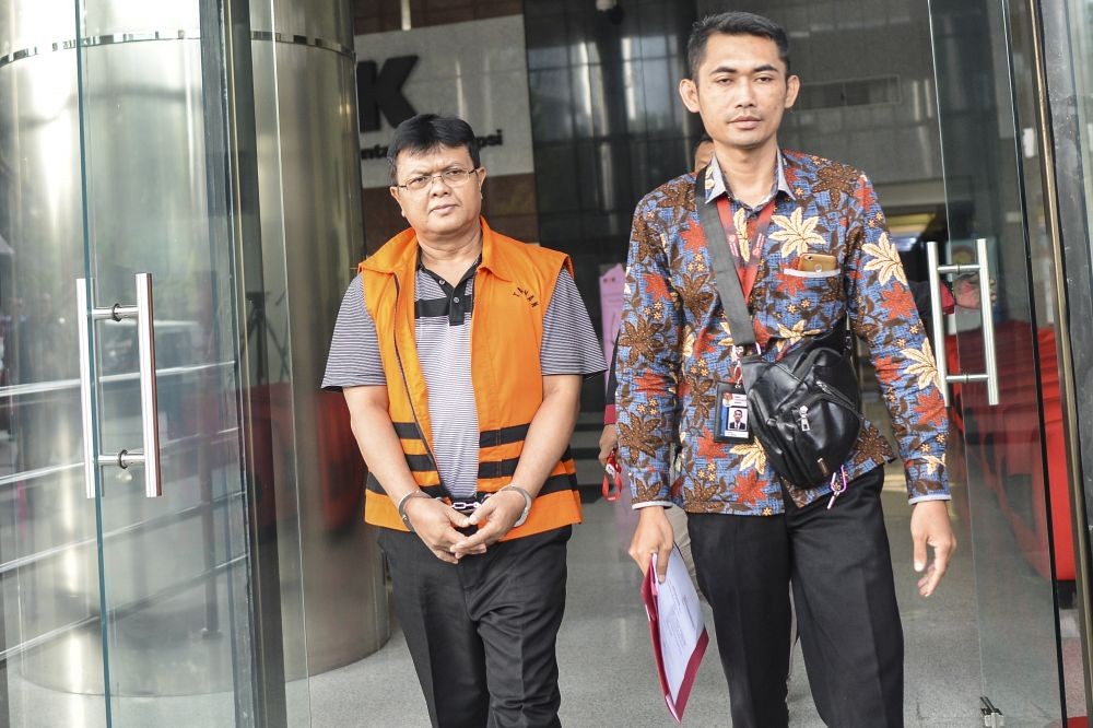 Hakim PN Semarang Lasito Terima Uang Suap di Rumah