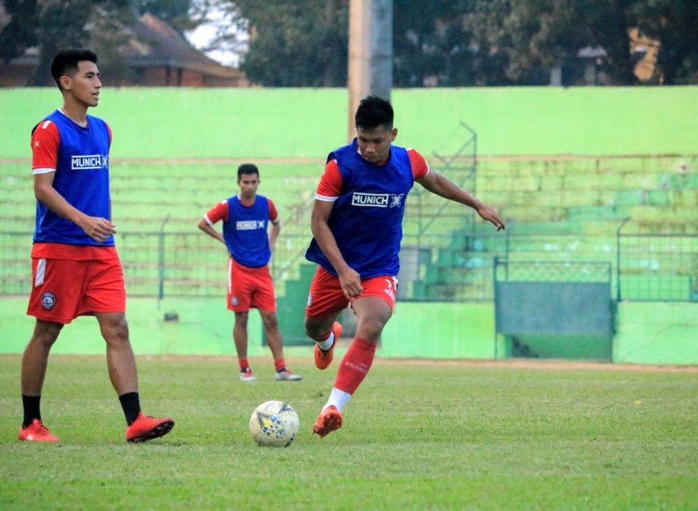 Tak Ada Pemain Cedera, Arema Siapkan Beberapa Opsi Lawan Tira