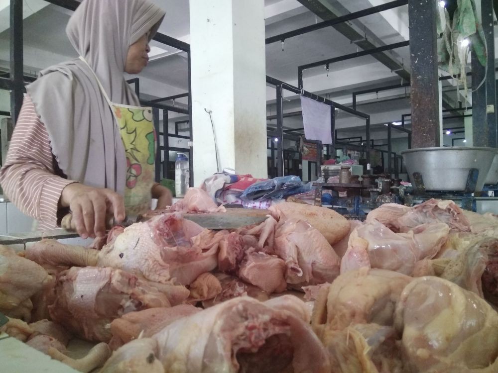Merosot, Harga Daging Ayam di Kabupaten Madiun Rp18.000 per Kilogram