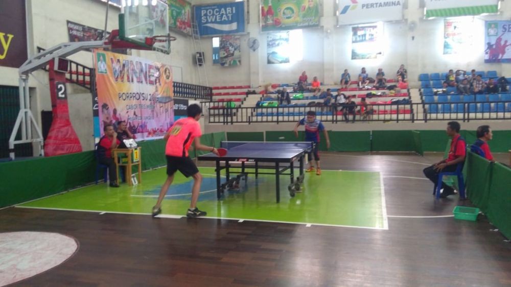 Tebing Tinggi Juara Umum Tenis Meja Porprov Sumut, Medan Gagal