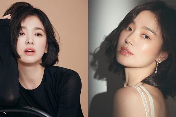 10 Potret Terbaru Song Hye Kyo Dengan Rambut Pendek Makin Awet Muda