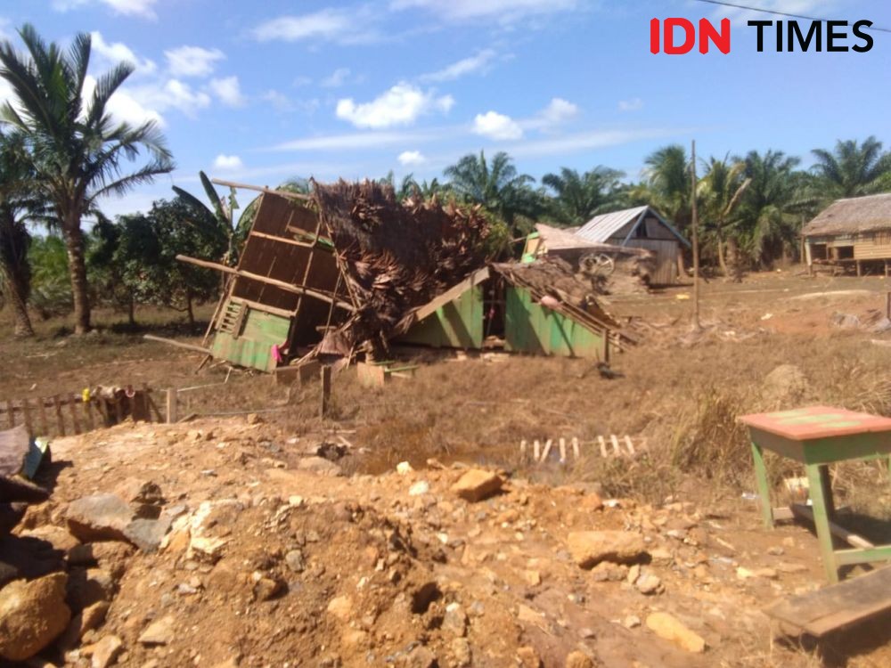 FOTO: Yang Tersisa Setelah Banjir Konawe Utara Surut