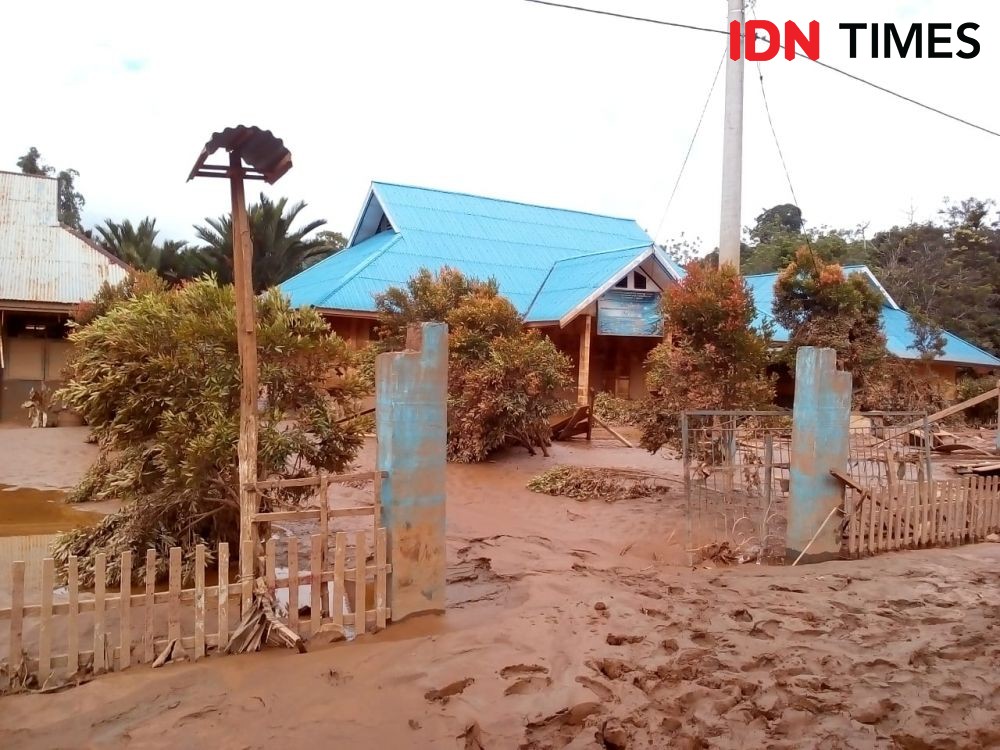 Lima Rumah di Undaan Kudus Diterjang Banjir Bandang