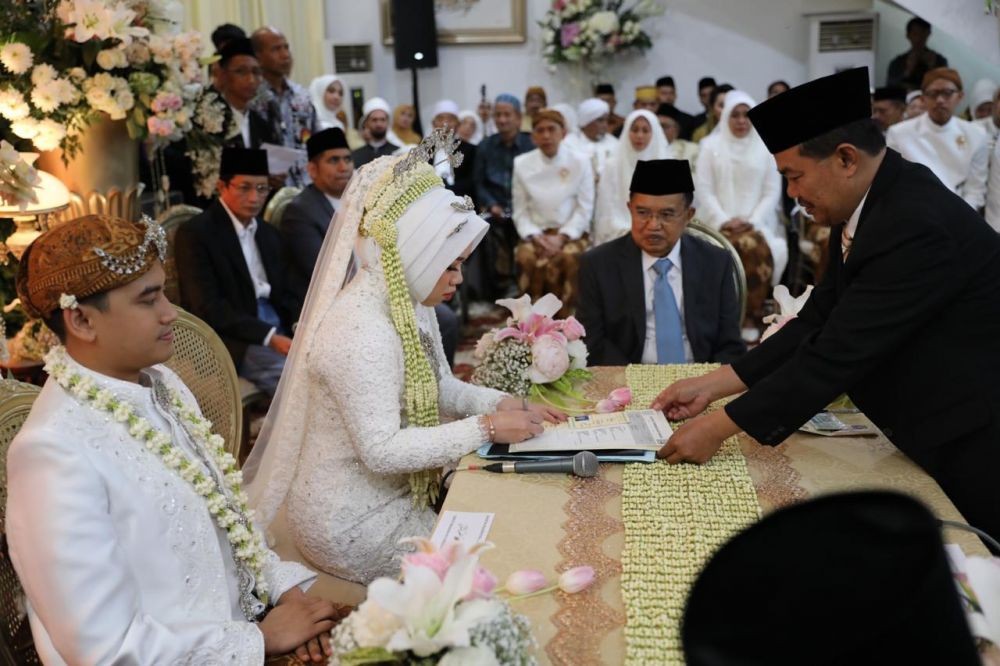 Dihadiri Wapres, Pernikahan Putri Khofifah Banjir Doa