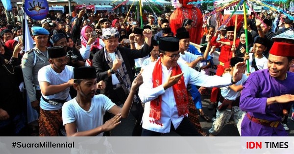 Hari jadi bogor, bima arya dan anies baswedan tarung silat