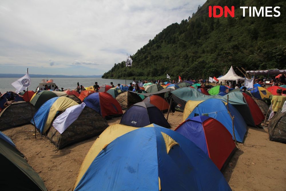 Festival 1.000 Tenda, Eksotisme Desa Meat Pukau Ribuan Pengunjung