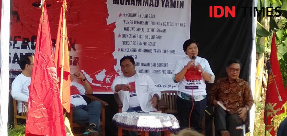 Peringatan 100 Hari Meninggalnya M. Yamin Dihadiri Ratusan Aktivis '98