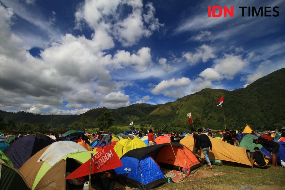 Festival 1.000 Tenda, Eksotisme Desa Meat Pukau Ribuan Pengunjung
