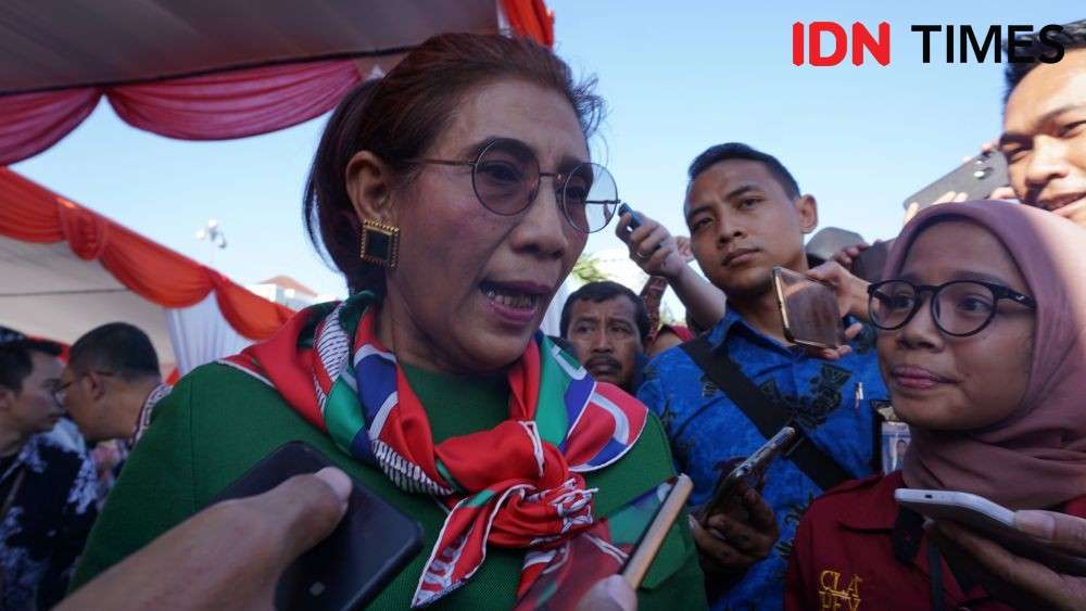 Susi Pudjiastuti Jadi Menteri Paling Populer di Media Sosial