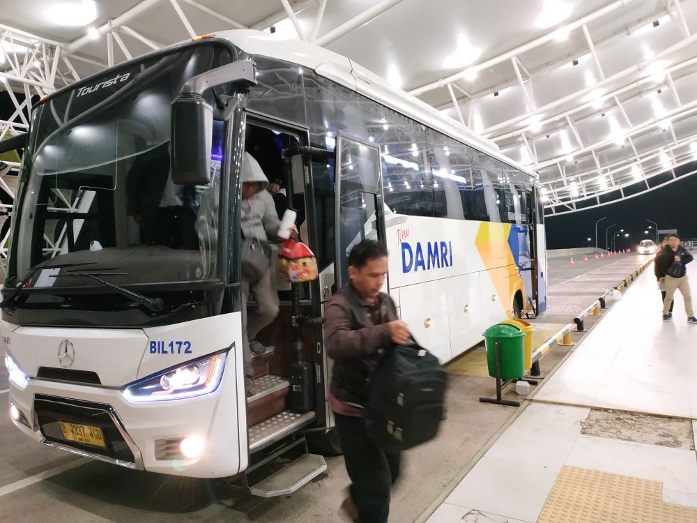 Menjajal Bus Damri Gratis dari Bandung ke BIJB Kertajati di Majalengka