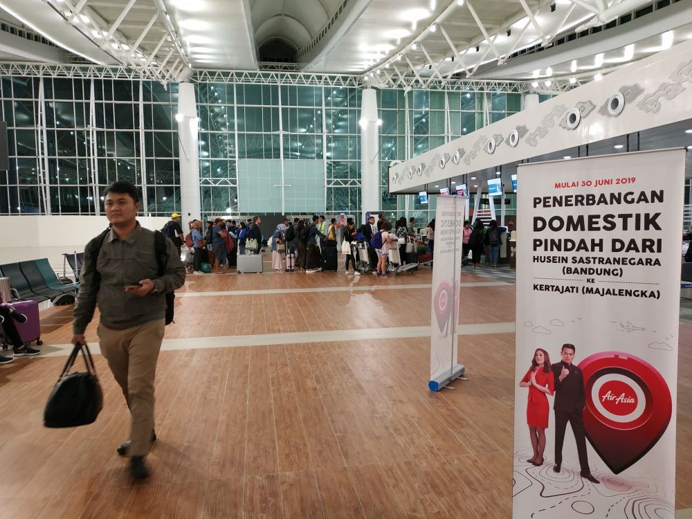 Sepinya Bandara Husein Setelah 13 Rute Penerbangan Dipindah ke BIJB