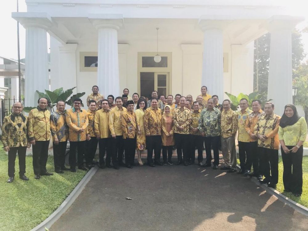 Presiden Jokowi Minta Golkar Tak Buka Ruang Perpecahan di Internal