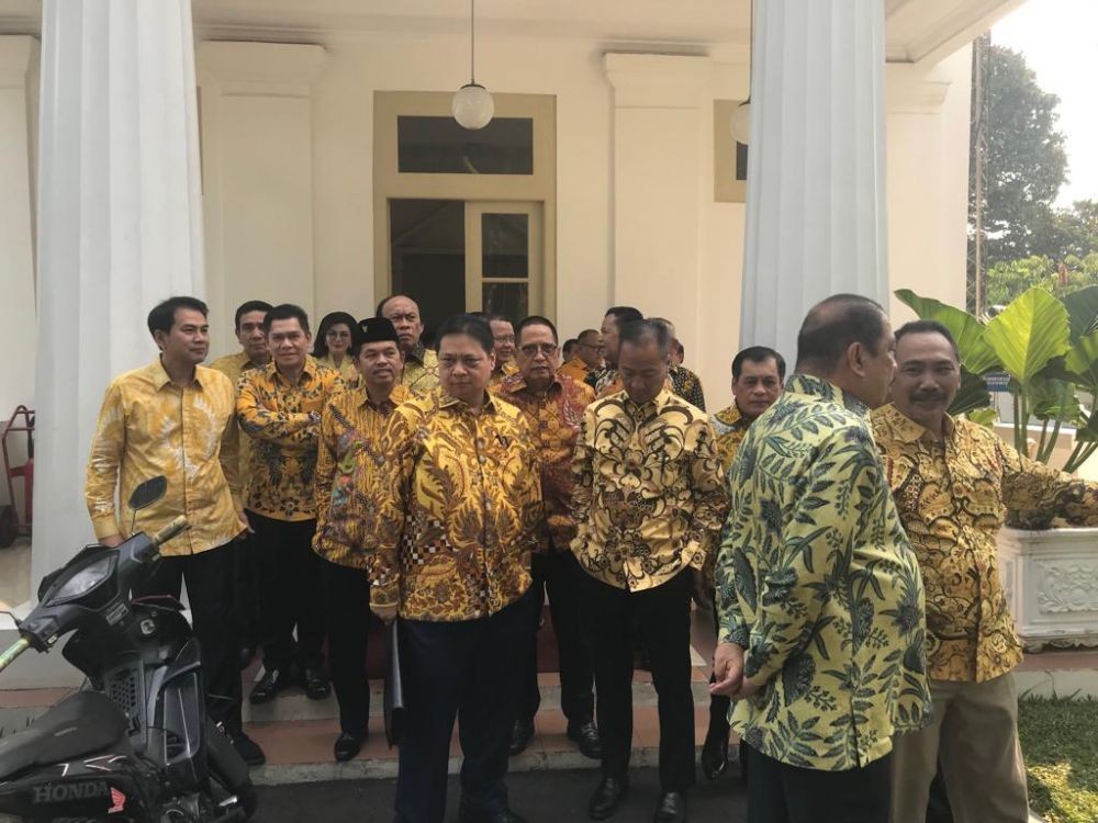 Presiden Jokowi Minta Golkar Tak Buka Ruang Perpecahan di Internal
