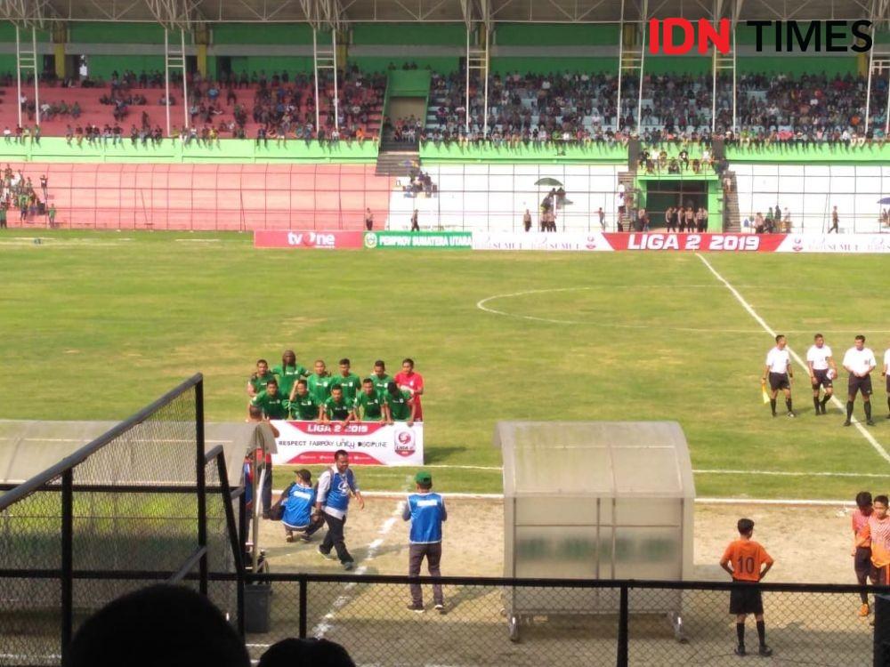 Fans Sejati, Markus Sinaga Meninggal di Stadion saat PSMS Medan Kalah