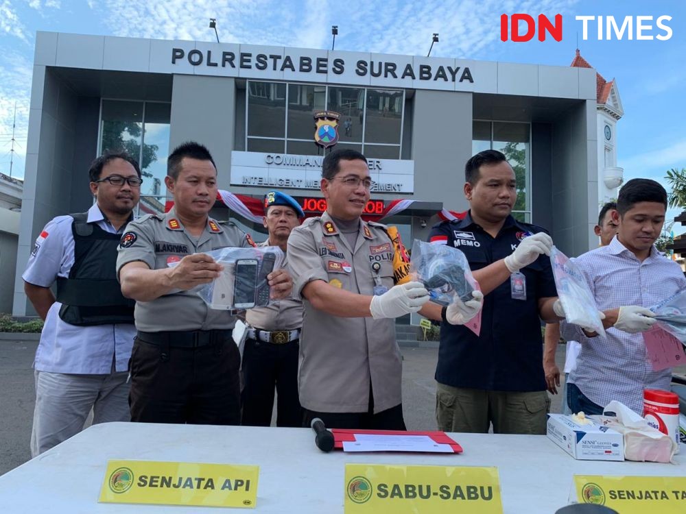 Berusaha Melawan, Polrestabes Surabaya Tembak Mati Bandar Narkoba
