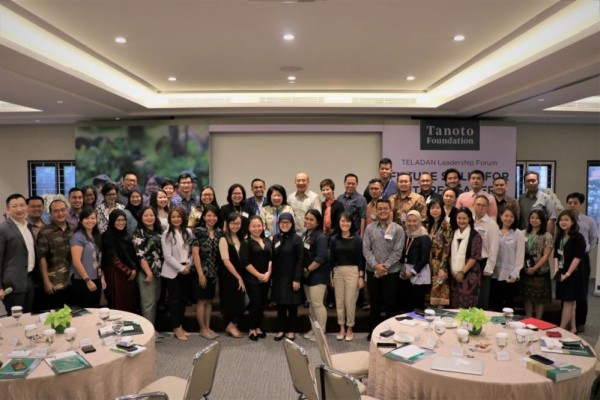 Mari Elka Pangestu Buka Teladan Leadership Forum di Jakarta