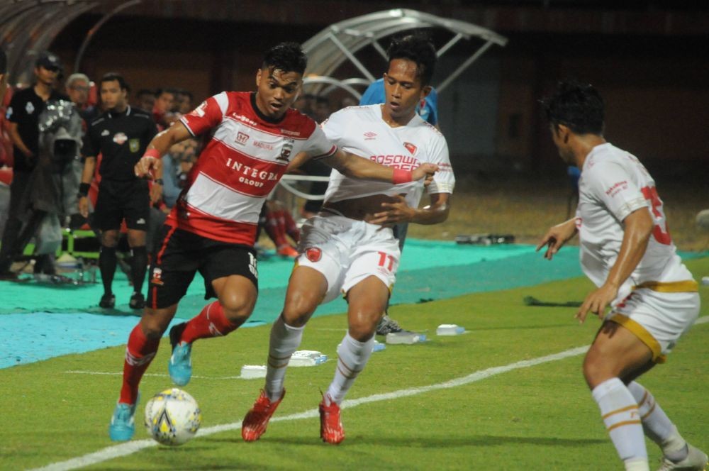 Liga 1 2019: PSM Tumbang Dua Gol Tanpa Balas di Pamekasan