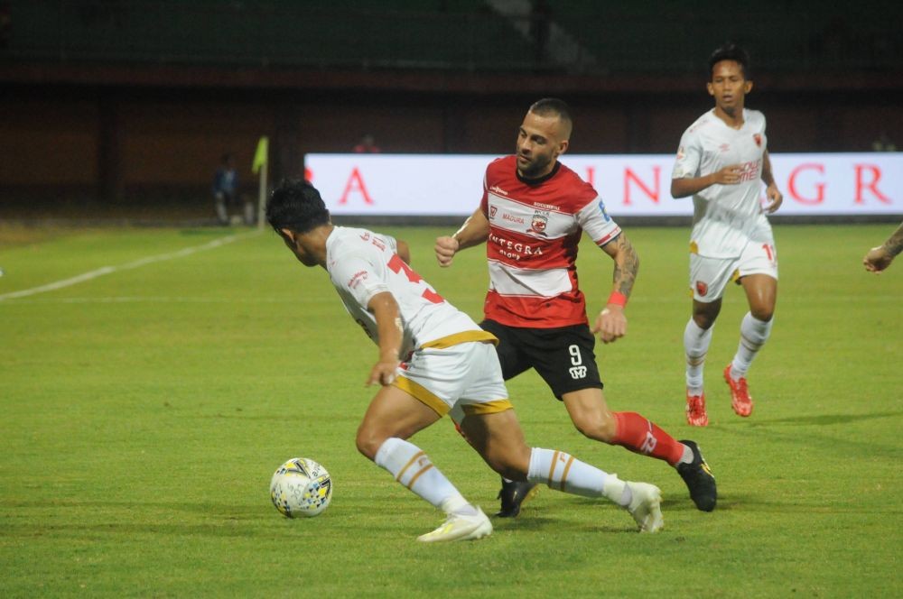 Liga 1 2019: PSM Tumbang Dua Gol Tanpa Balas di Pamekasan