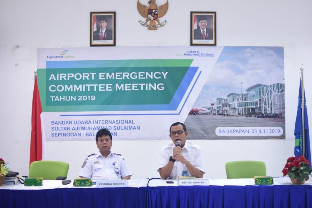 Angkasa Pura I  Gelar Airport Emergency 
Committee Meeting  