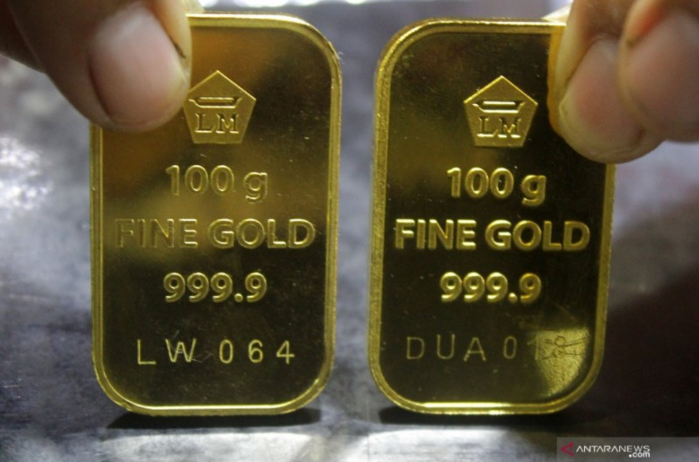 Harga Emas Antam Naik Rp3.000 Jadi Rp775 Ribu/Gram Awal Pekan Ini