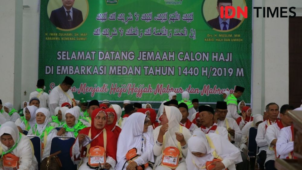 Tahun Ini Embarkasi Medan Berangkatkan 8 Ribu Calon Jemaah Haji