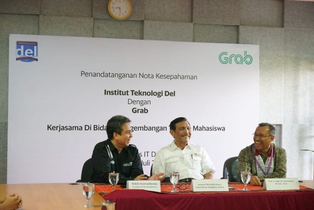 Grab dan IT Del Kerja Sama Dalam Pengembangan Teknologi