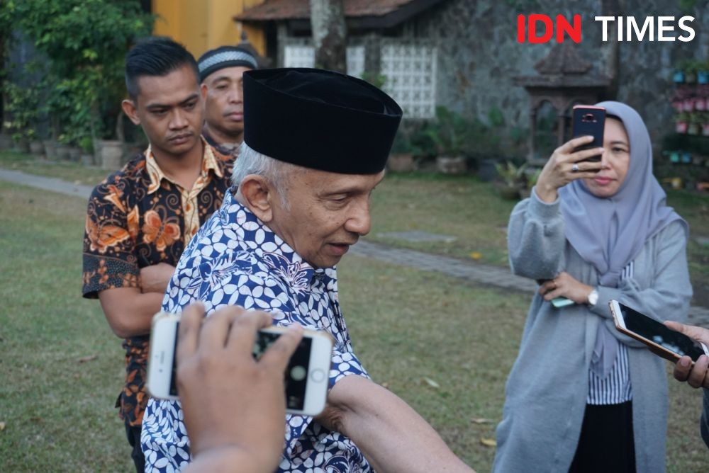 Prabowo Ketemu Jokowi, Amien Rais Merasa Kecolongan