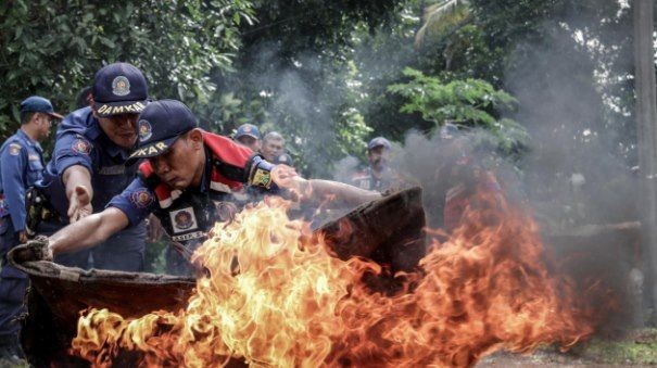 Bencana Kebakaran Hutan Hantui Tiga Kecamatan di Selatan Sukabumi