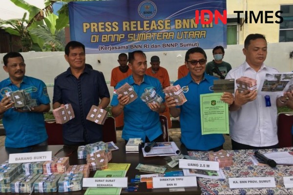 3 Fakta Soal Pencucian Uang Rp2,5 Miliar Bandar Narkoba Sumut