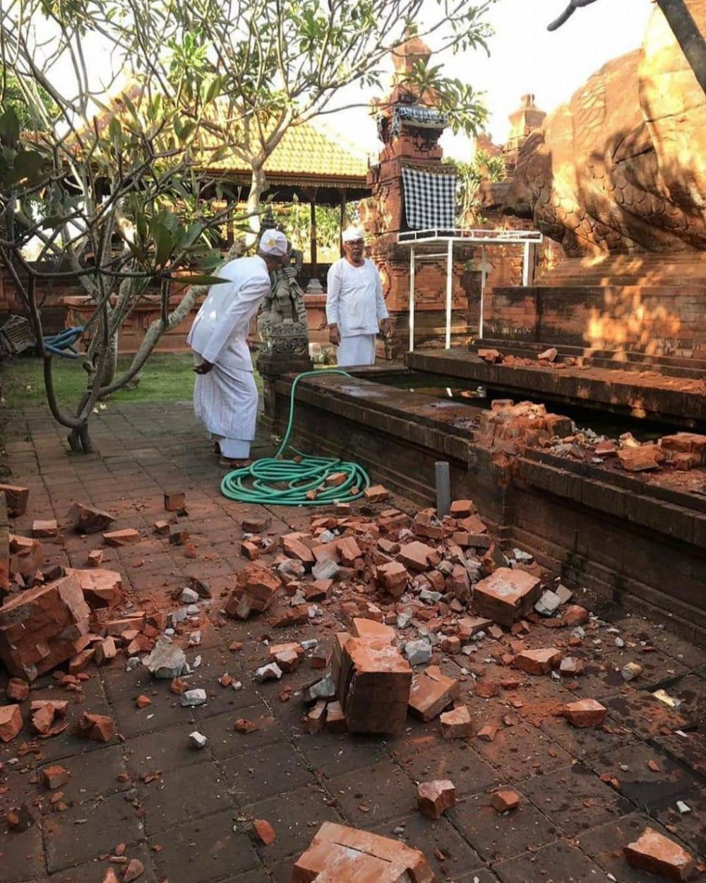 Update Sementara Gempa Bali, 5 Orang Dilaporkan Terluka