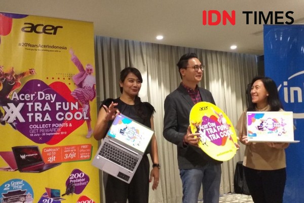 Bidik Pelajar dan Content Creator Jogja, Ini 3 Laptop Unggulan Acer