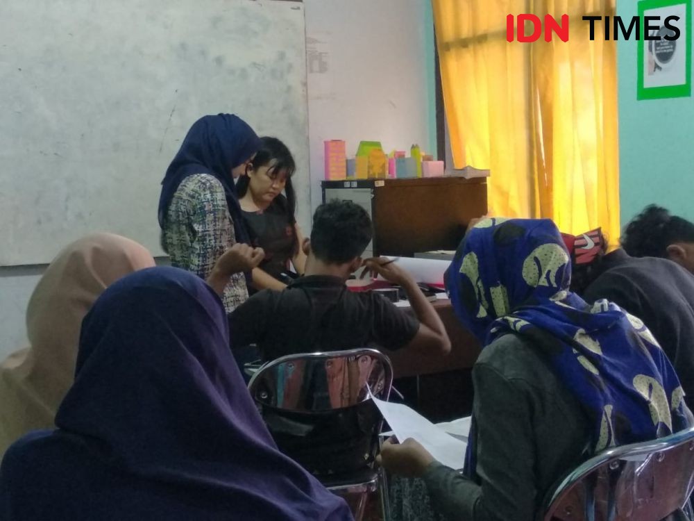 Di Medan, Pengungsi Rohingya Rutin Adakan Homeschooling