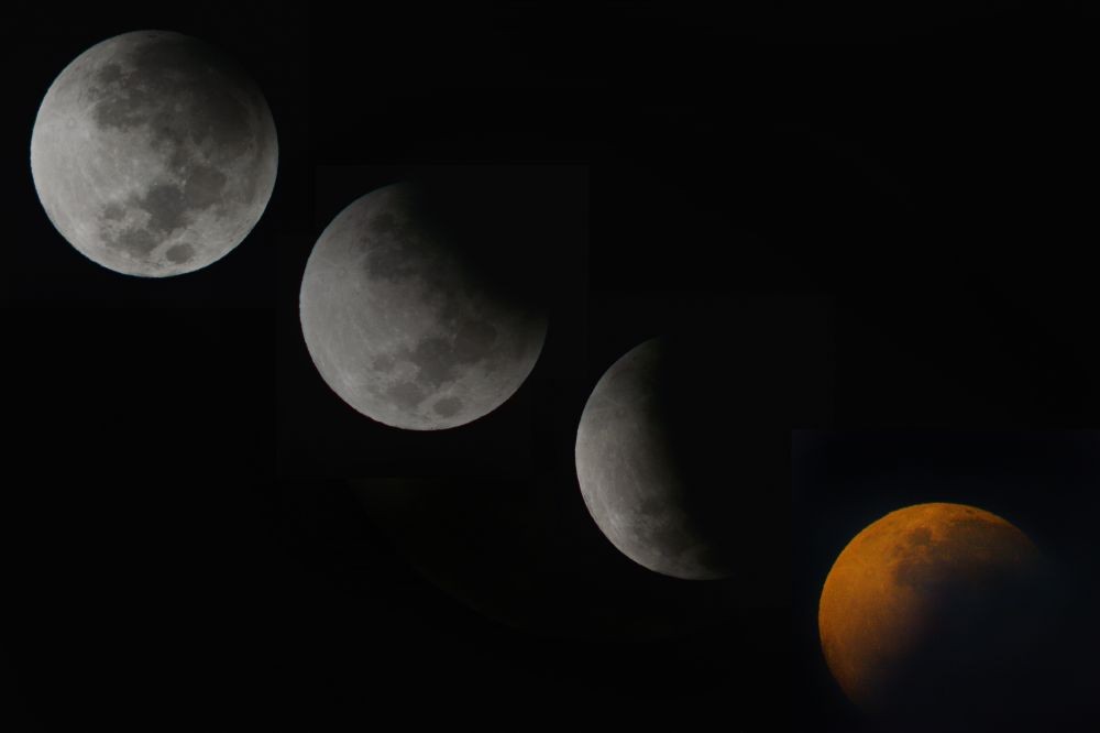 Waktu dan Wilayah untuk Mengamati Gerhana Bulan 8 November