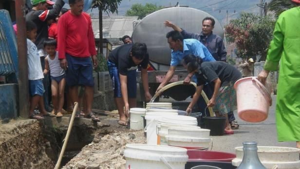 Dilanda Kemarau, 11 Desa di Kabupaten Sukabumi Krisis Air Bersih