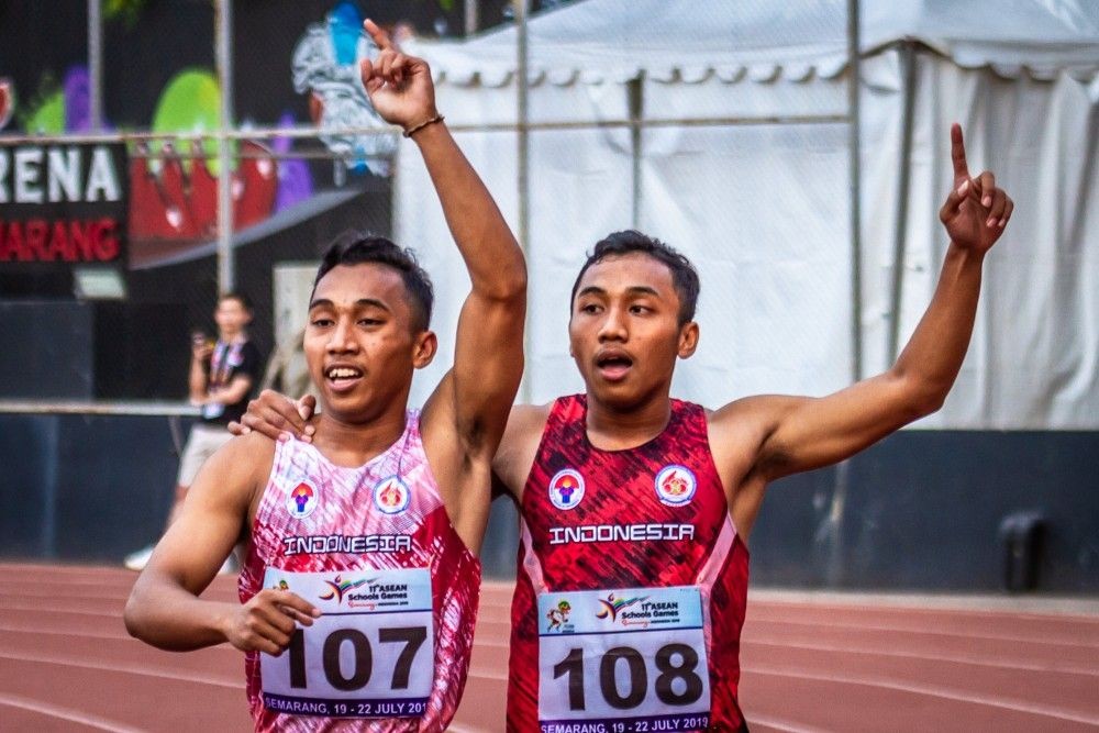 Pelari Kembar Ini Tambah Pundi-pundi Medali buat Indonesia di ASG XI