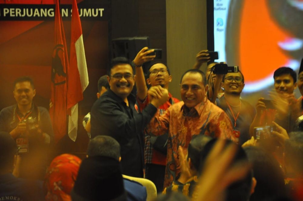 Dapat Reward, Japorman Terpilih Lagi Jadi Ketua PDIP Sumut
