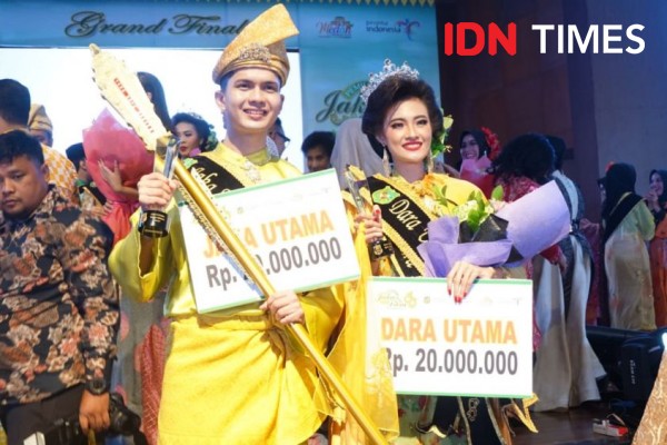 Keren! Hutama Hafiz dan Ifani Helen Sandang Jaka Dara Kota Medan 2019