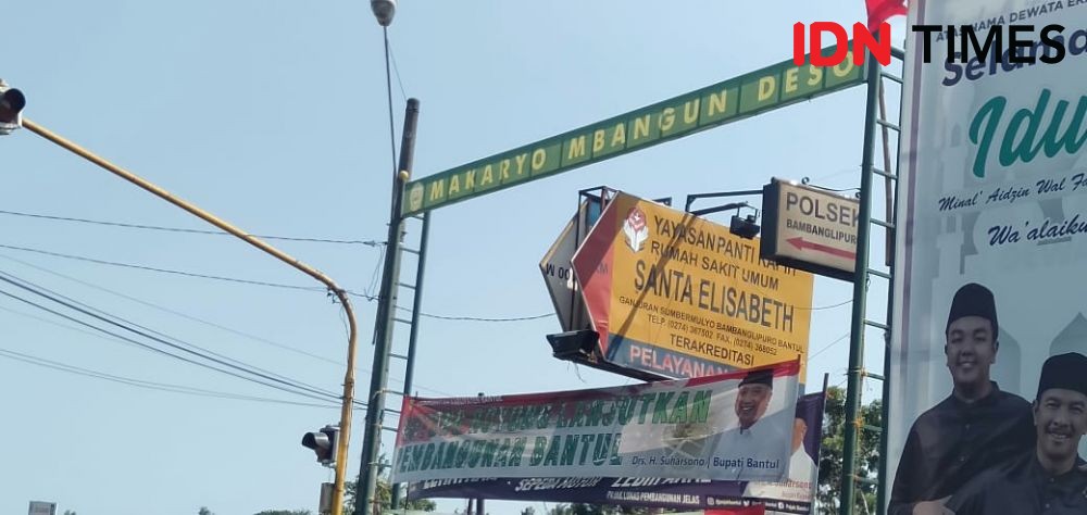 DPRD Kaget Slogan Bantul 'Projotamansari' di Sejumlah Gapura Dihapus