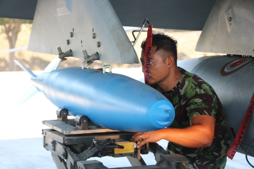 AWR di Lumajang Kembali Jadi Sasaran Bom dari Jet Tempur TNI AU  
