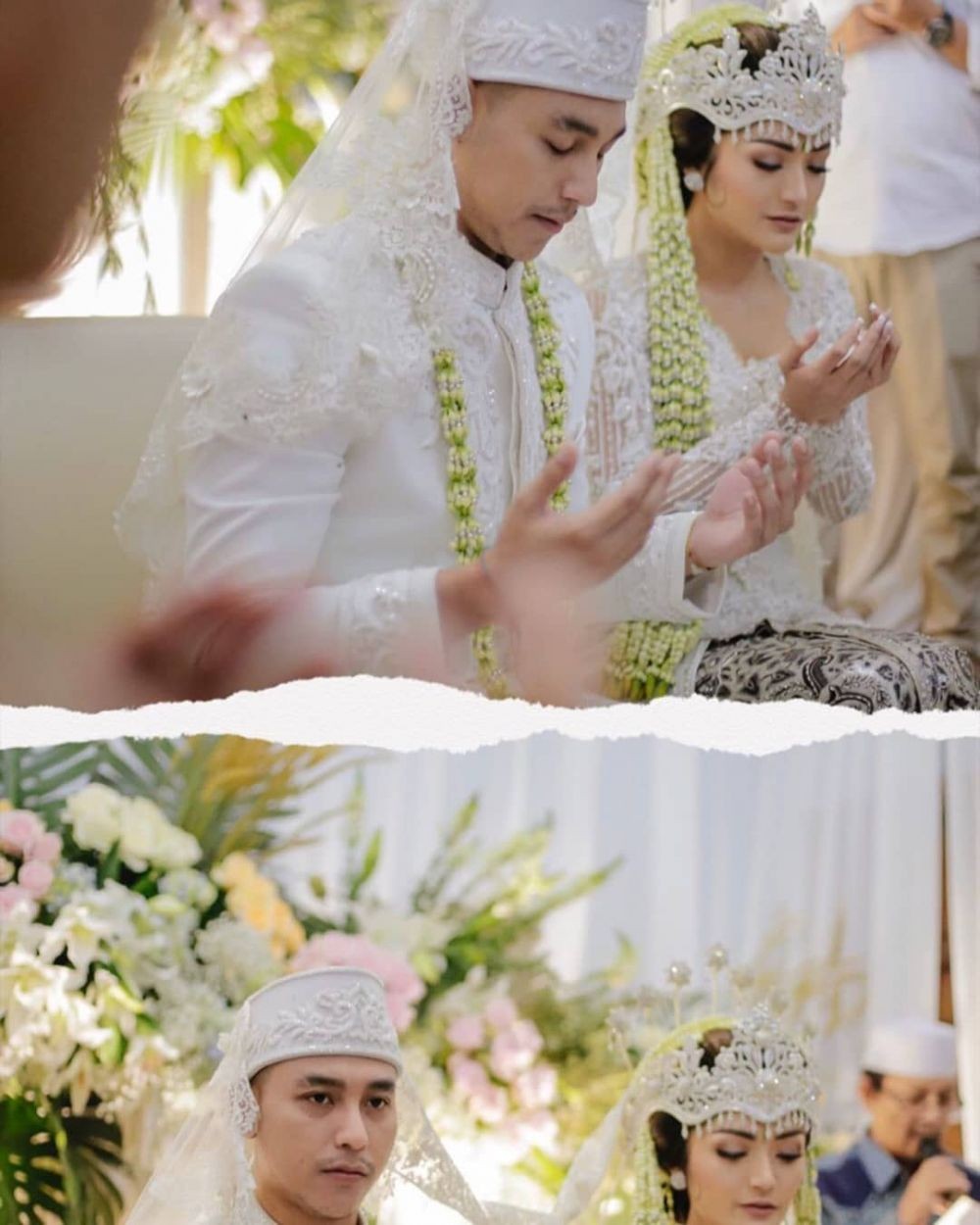 Sah Jadi Suami-Istri, Ini 9 Momen Akad Nikah Siti Badriah & Krisjiana