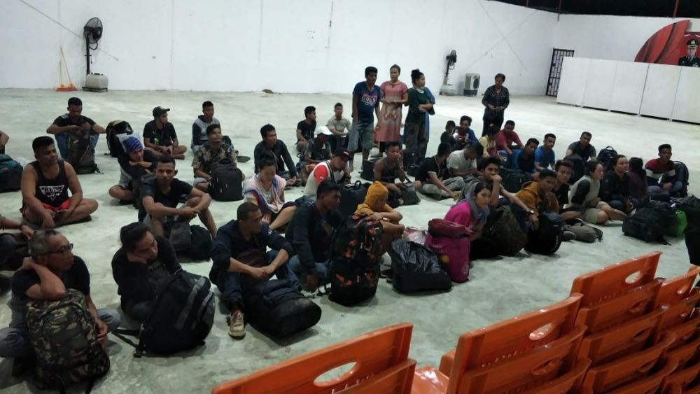 20 TKI Ilegal dari Malaysia Ditangkap di Asahan