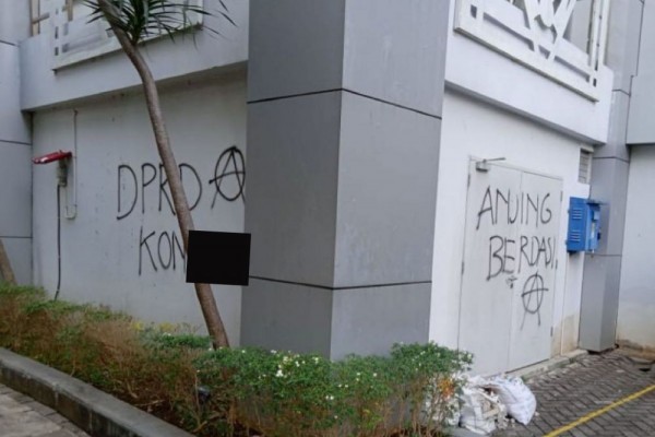 Aksi Vandalisme di Kantor Pemkab Bojonegoro, Dua Pelaku Terekam CCTV