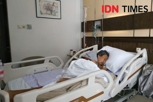 Menengok Maestro Lukis Jeihan yang Dirawat karena Benjolan Paru-paru