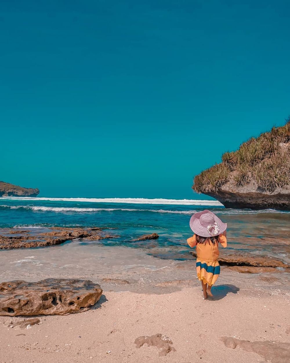 Wisata Pantai Sadranan Yogyakarta Rute Dan Harga Tiketnya