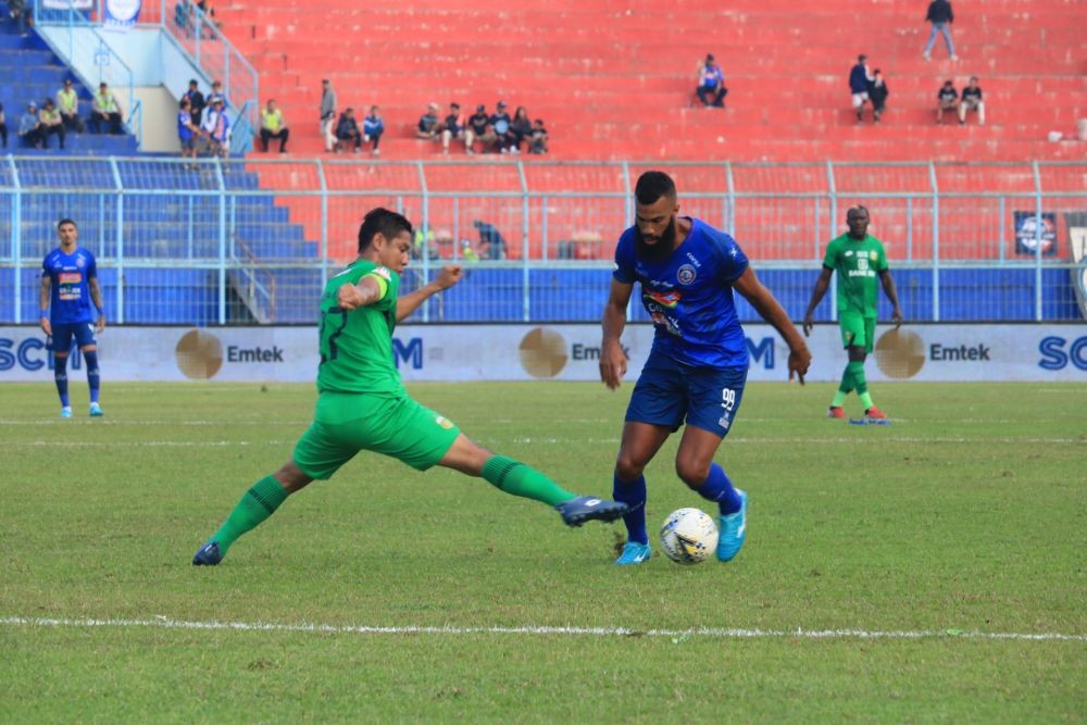 Dua Pemain Jadi Tumbal Kemenangan Arema FC Atas Bhayangkara FC 
