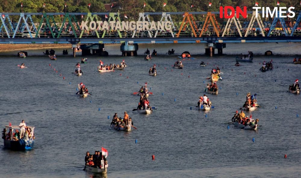 Sungai Cisadane Surut, Rencana Upacara di TPA Cipeucang Ditunda 